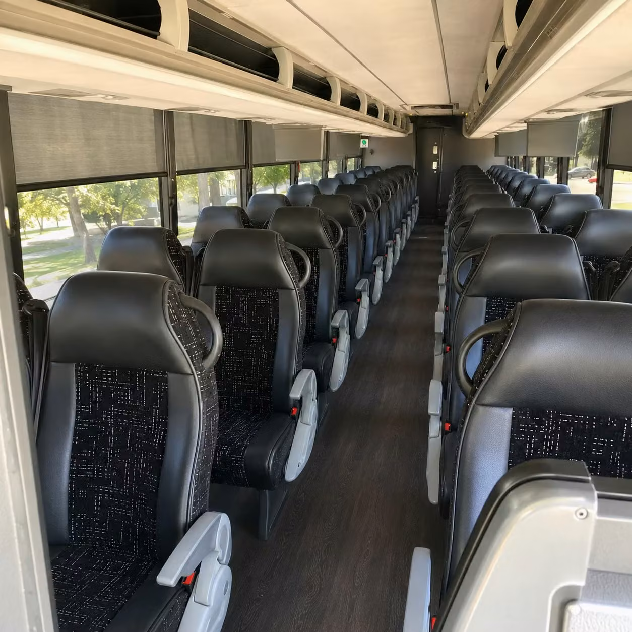 richardson charter bus interior gallery