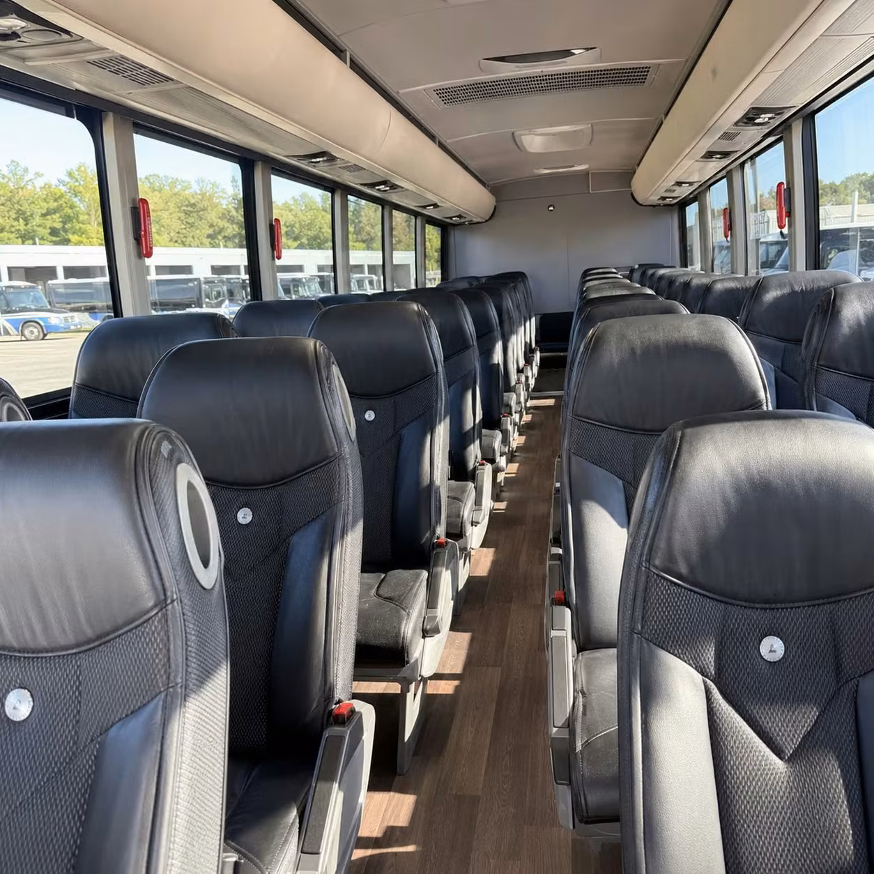 richardson charter bus interior