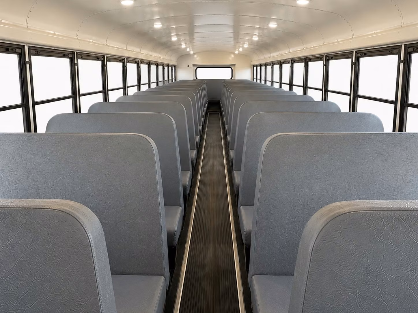 school bus interior