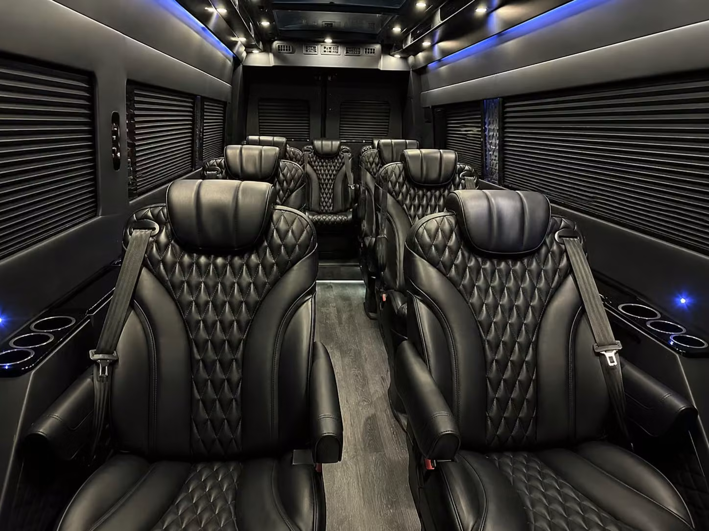 sprinter van with driver interior